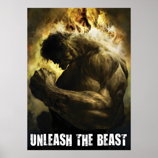 トレーニングやる気を起こさせる ポスター (正面)