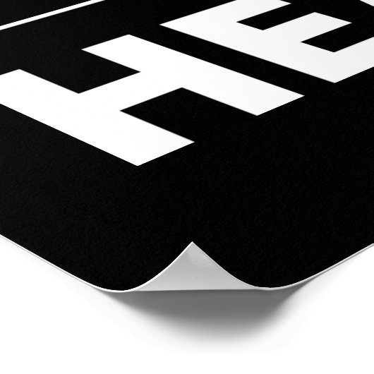 トレーニングやる気を起こさせる ポスター (角)