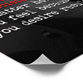 トレーニングやる気を起こさせる ポスター (角)