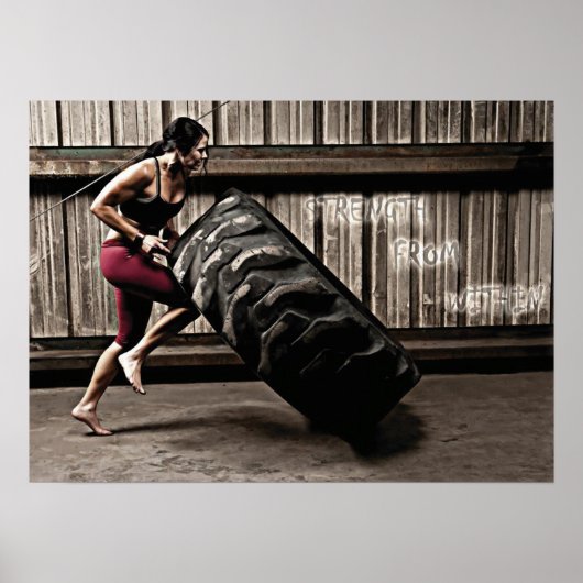 トレーニングやる気を起こさせる ポスター (正面)