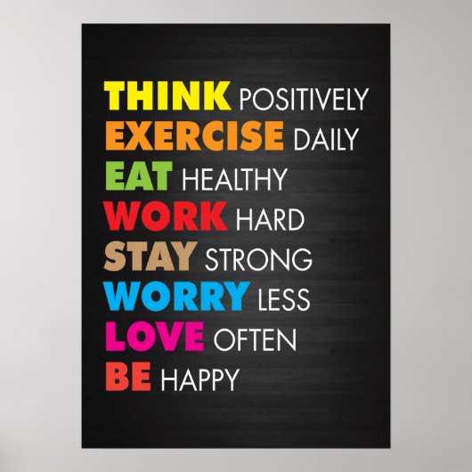 トレーニングやる気を起こさせる ポスター (正面)