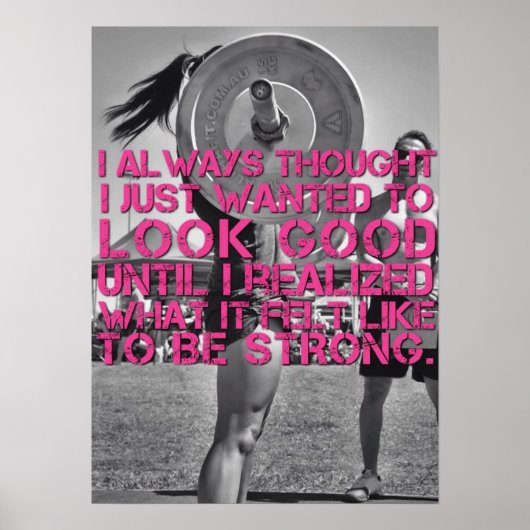 トレーニングやる気を起こさせる ポスター (正面)