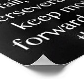 トレーニングやる気を起こさせる ポスター (角)