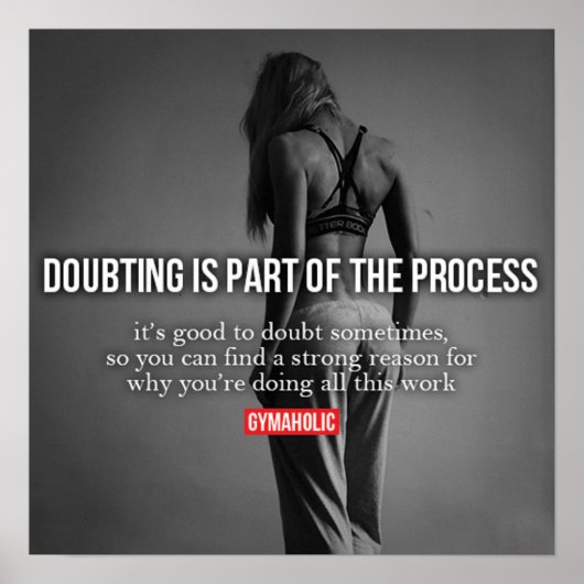 トレーニングやる気を起こさせる ポスター (正面)