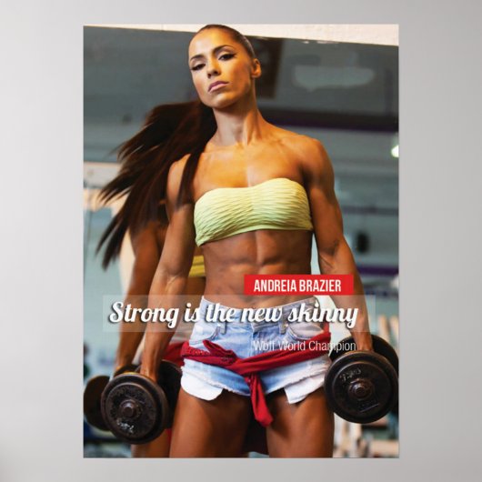 トレーニングやる気を起こさせる ポスター (正面)