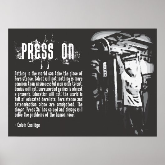 トレーニングやる気を起こさせる ポスター (正面)