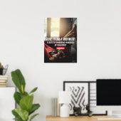 トレーニングやる気を起こさせる ポスター (ホームオフィス)