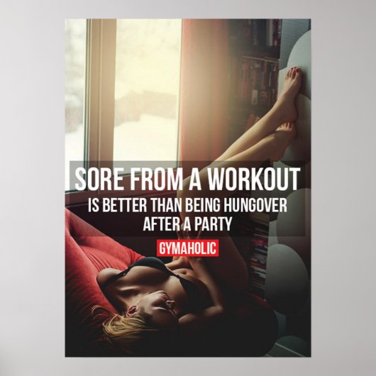 トレーニングやる気を起こさせる ポスター (正面)