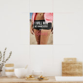 トレーニングやる気を起こさせる ポスター (キッチン)