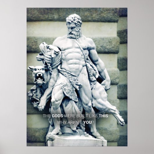 トレーニングやる気を起こさせる ポスター (正面)