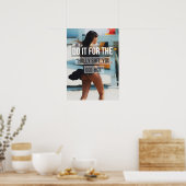 トレーニングやる気を起こさせる ポスター (キッチン)