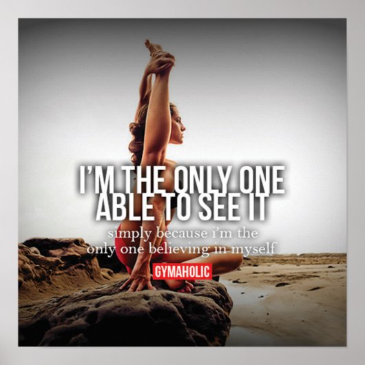 トレーニングやる気を起こさせる ポスター (正面)