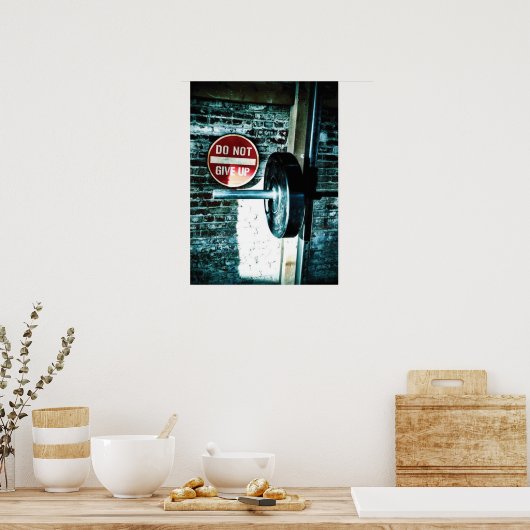 トレーニングやる気を起こさせる ポスター (キッチン)