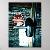 トレーニングやる気を起こさせる ポスター (正面)