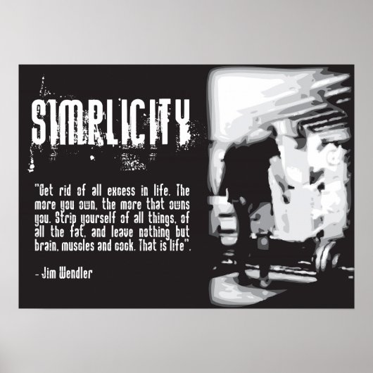 トレーニングやる気を起こさせる ポスター (正面)