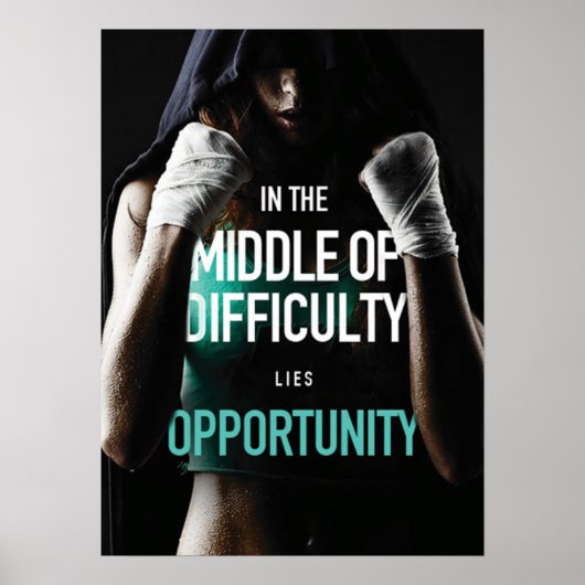 トレーニングやる気を起こさせる ポスター (正面)