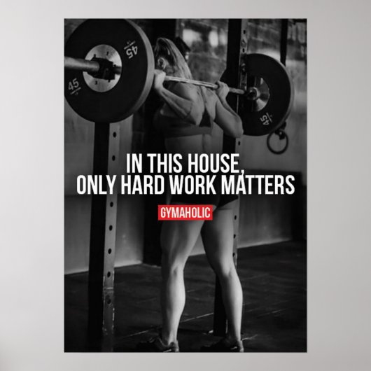 トレーニングやる気を起こさせる ポスター (正面)