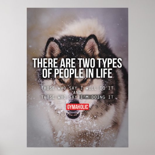 トレーニングやる気を起こさせる ポスター (正面)