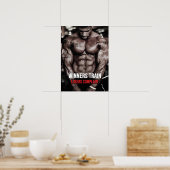 トレーニングやる気を起こさせる ポスター (キッチン)