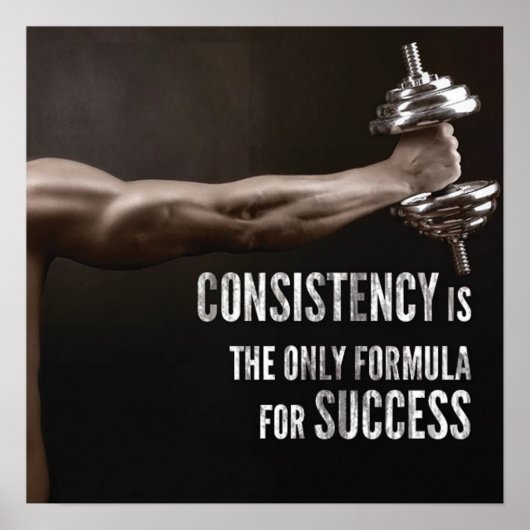 トレーニングやる気を起こさせる ポスター (正面)