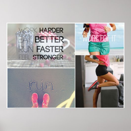 トレーニングやる気を起こさせる ポスター (正面)