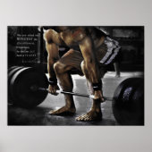 トレーニングやる気を起こさせる ポスター (正面)