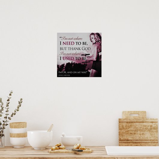 トレーニングやる気を起こさせる ポスター (キッチン)