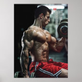 トレーニングやる気を起こさせる ポスター (正面)