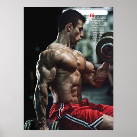 トレーニングやる気を起こさせる ポスター (正面)