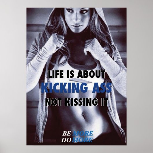 トレーニングやる気を起こさせる ポスター (正面)