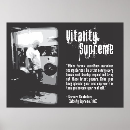 トレーニングやる気を起こさせる ポスター (正面)