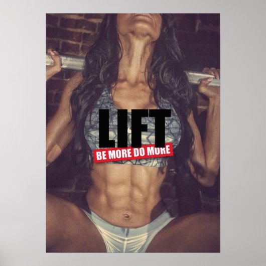 トレーニングやる気を起こさせる ポスター (正面)