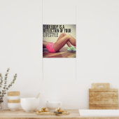 トレーニングやる気を起こさせる ポスター (キッチン)