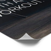 トレーニングやる気を起こさせる ポスター (角)