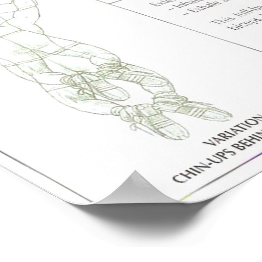 トレーニングやる気を起こさせる ポスター (角)