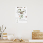 トレーニングやる気を起こさせる ポスター (キッチン)