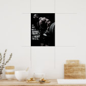 トレーニングやる気を起こさせる ポスター (キッチン)