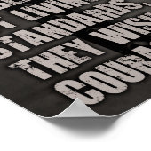 トレーニングやる気を起こさせる ポスター (角)