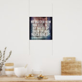 トレーニングやる気を起こさせる ポスター (キッチン)