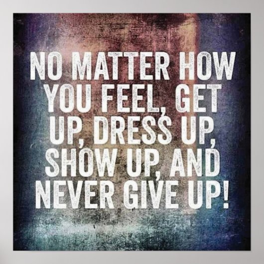 トレーニングやる気を起こさせる ポスター (正面)