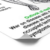 トレーニングやる気を起こさせる ポスター (角)