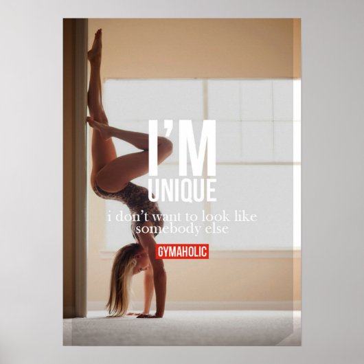 トレーニングやる気を起こさせる ポスター (正面)