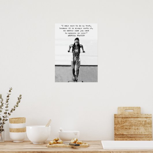 トレーニングやる気を起こさせる ポスター (キッチン)