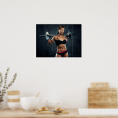 トレーニングやる気を起こさせる ポスター (キッチン)