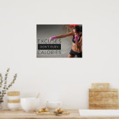 トレーニングやる気を起こさせる ポスター (キッチン)