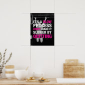 トレーニングやる気を起こさせる ポスター (キッチン)