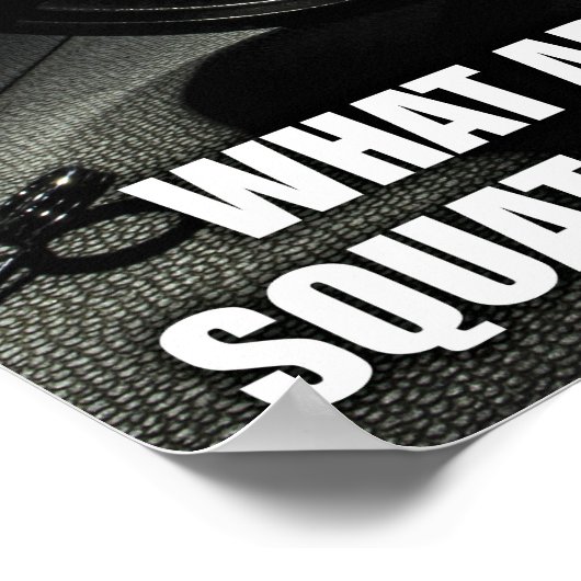 トレーニングやる気を起こさせる ポスター (角)