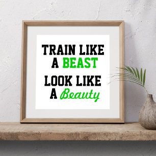 トレーニングやる気を起こさせる ポスター