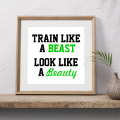 トレーニングやる気を起こさせる ポスター