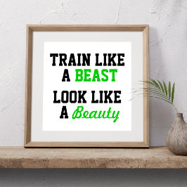 トレーニングやる気を起こさせる ポスター